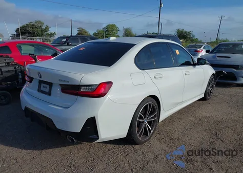 2023 BMW 330I z USA, uszkodzony, nr VIN 3MW69FF0XP8C80243